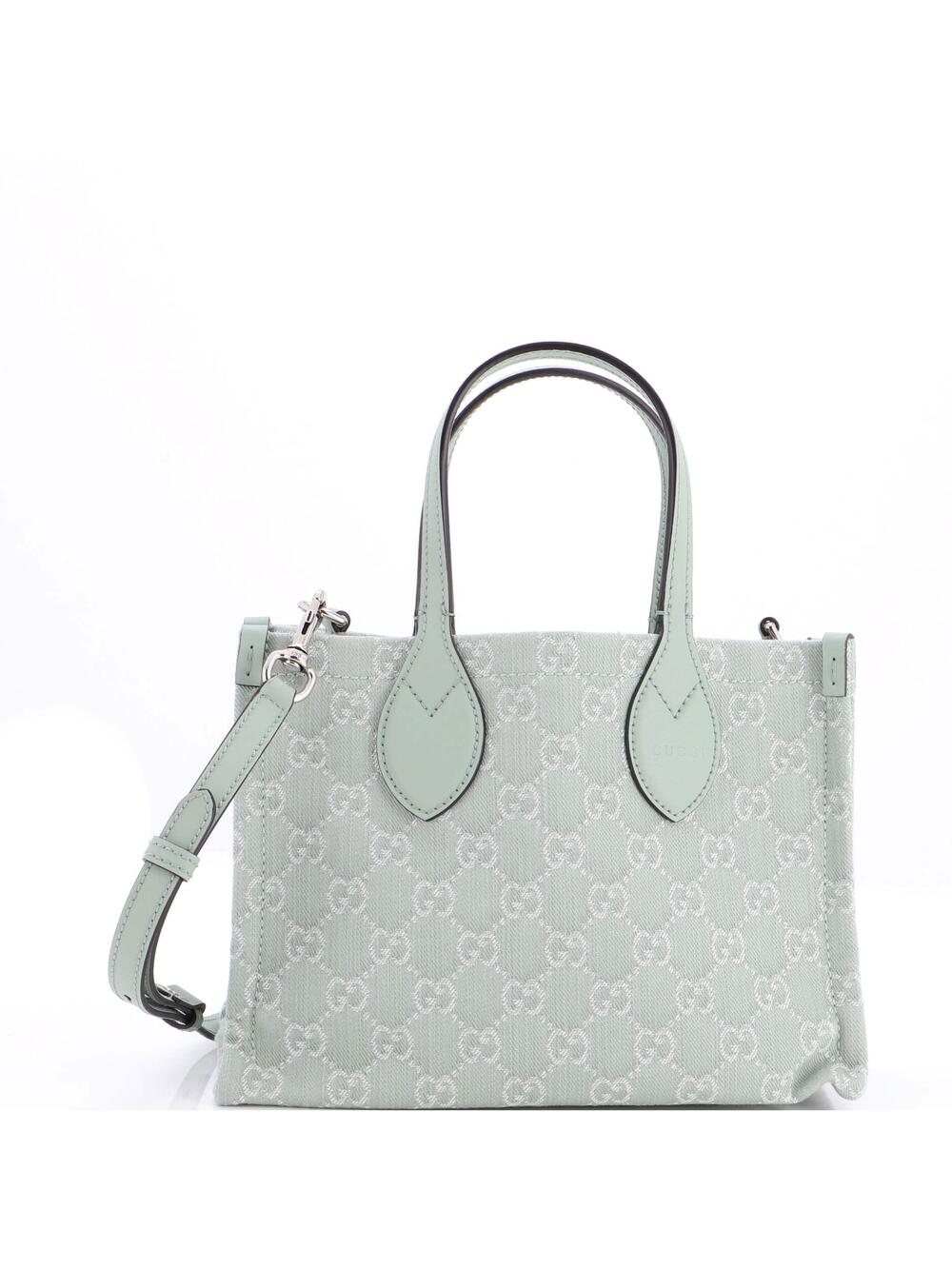 Gucci Ophidia Shopper Tote Gg Denim #285757G13B